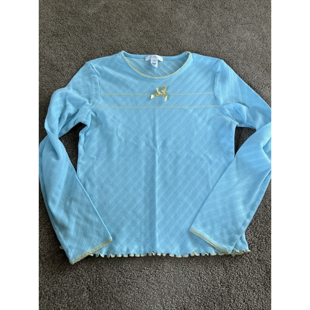 Y2K Pink Brand Long Sleeve Top